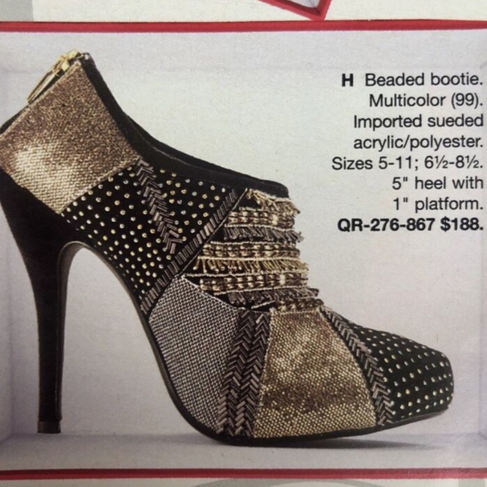 Y2K Colin Stuart "VS"Catolog original collection bedazzled pumps - Picture 5 of 6